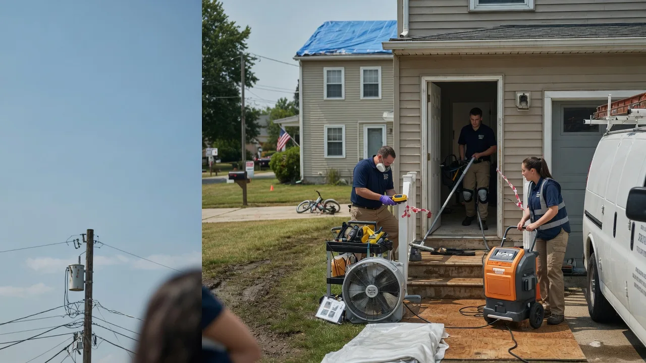 Water Damage Repair in Delmont, PA near me